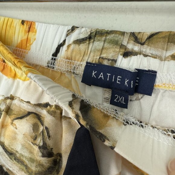 Katie Kime The World Is Your Oyster Pajama Shorts Set Womens 2XL New With Tags - Picture 10 of 13